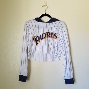 Padres Cropped Hoodie